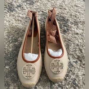 Tory Burch - Minnie Ballet Espadrilles. Size 11. New, No box.